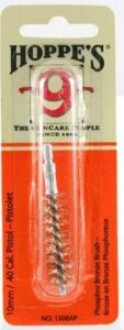 Hoppe's Hoppes Pistol Brush ( Each ) 40/10MM Phosphor Bromze ( 10 per Case )