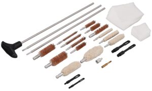 Hoppe's UAC76 Universal Accessory Cleaning Kit Multi-Caliber/Silver Hard Case