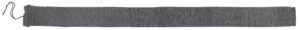 Allen Company 131 Stretch Knit Gun Sock 52" Shotgun/Rifle with Scope, Heather Gray, ID Label & Cinch Closure, Silicone Treatment