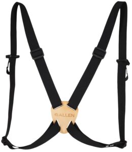 Allen Company 199 Deluxe Binocular Strap 1.25" Adjustable Black Elastic