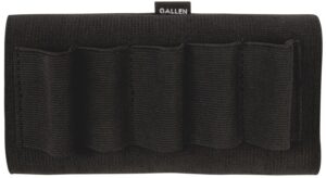 Allen Company 205 Shotgun Shell Holder Black Elastic 5-Round Shotgun Buttstock Mount