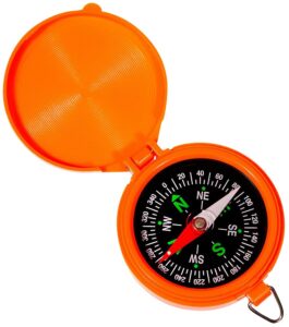 Allen Company 487 Compass Orange Pocket