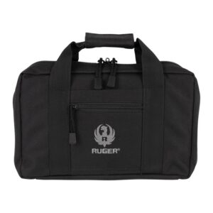 Allen Company 27959 Ruger Double Handgun Case Black Endura Holds 2 Handguns
