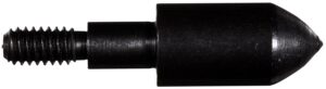 Allen Company 1463 Bullet Points 125gr Black 12 Pack