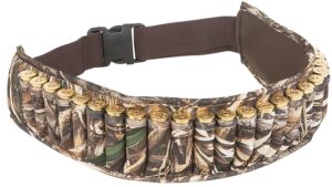 Allen Company 2525 Waterfowl Shotgun Shell Belt Realtree Max-4 Neoprene 25-Round Shotgun Waist Mount Adjustable Belt