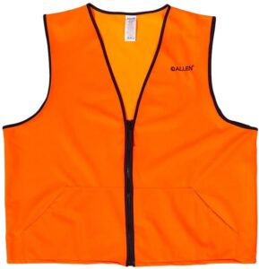 Allen Company 15768 Deluxe Hunting Vest XL Orange Polyester