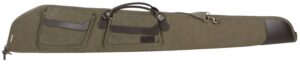 Allen Company Heritage Cases 54352 North Platte Shotgun Case Olive Canvas/Leather 52"