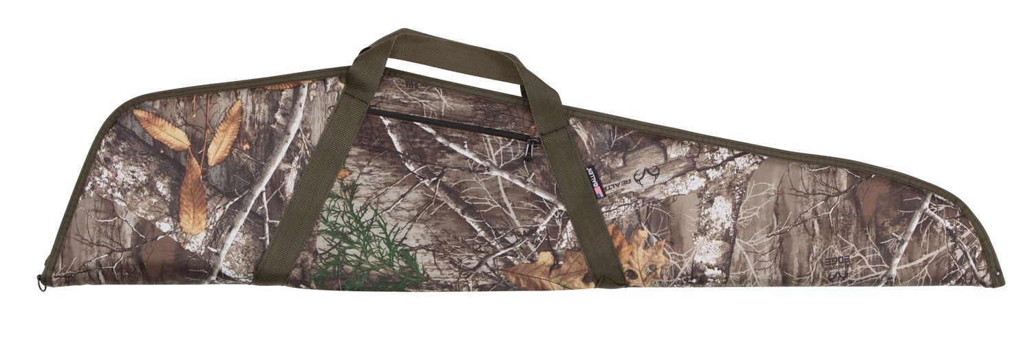Allen Company 62946 Emerald Rifle Case 46" Realtree Edge Endura with Olive Trim, Foam Padding, Lockable Zippers & Non-Absorbent Lining