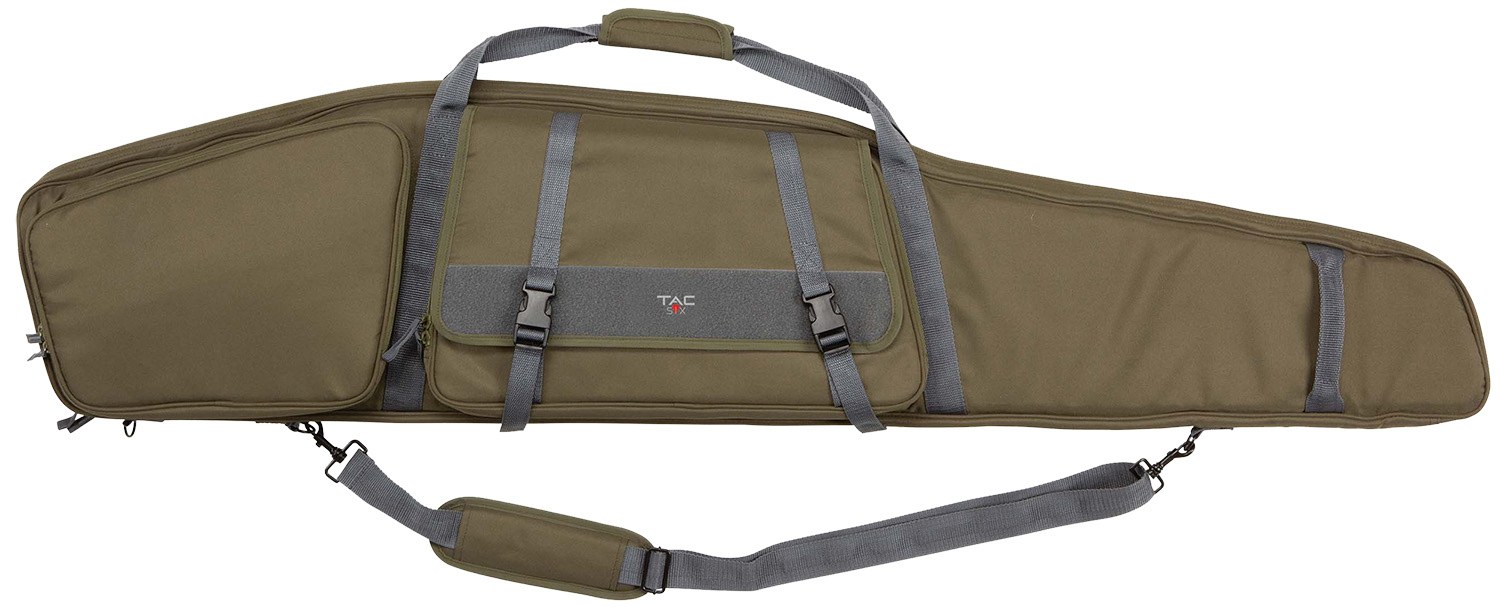 Allen Company Tac Six 10954 Garrison Rifle Case OD Green 600D Polyester Foam Padding