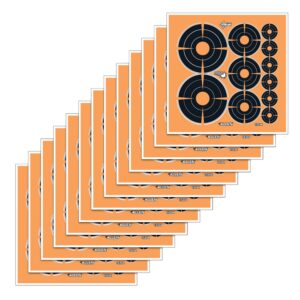 Allen Company EZ-Aim 15254 Splash Reactive Bullseye Variety Adhesive Pack 12 Pack