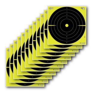 Allen Company EZ-Aim 15214 Splash Reactive Bullseye Non-Adhesive 12 Pack