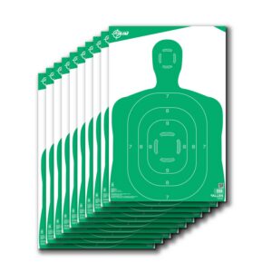 Allen Company EZ-Aim 15204 Silhouette Green/White 12"x18" 10 per Pack