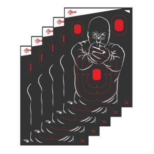 Allen Company EZ-Aim 15249 Splash Reactive Bad Guy Non-Adhesive 5 Pack