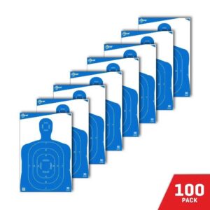 Allen Company Ez Aim® Splash Silhouett 23”X35” Paper Targets Ez Aim Silhouett 23''X35'' Paper Targets Blue/White 100/PACK