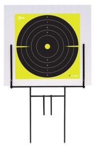 Allen Company EZ-Aim 15309 Portable Range Target Stand Black Steel 18" W X 19" H Includes 2 Adhesive Targets