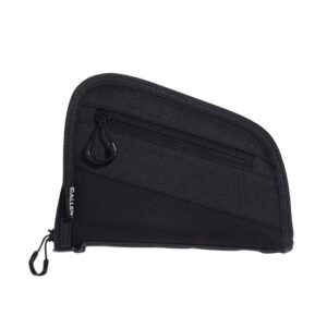 Allen Company 7753 Auto-Fit 2.0 Compact Handgun Case Thick Foam Padding with Knit Interior, Exterior Pocket for Most 380 Semi-Auto, 9mm Subcompact