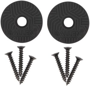 Allen Company 5649 Disc Gun & Tool Magnet Set Black Metal Screw on 2-Pack
