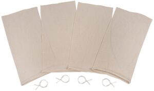Allen Company 6596 Colorado Deluxe Deer Quarter Game Bags Natural Poly Cotton Blend 4 Bags