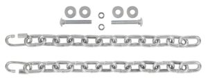 Allen Company EZ-Aim 15587 Chain Kit Stainless Steel 7" Includes Hardware 2 per Pack
