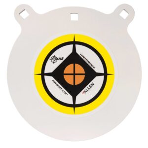 Allen Company Ez Aim® Hardrock AR500 1/2” Thick Steel Gong Target Ez Aim Hardrock AR500 1/2'' Thick Steel Gong Target 10'' White