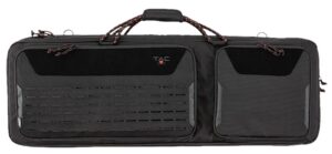 Allen Company Tac Six 10838 Unit Tactical Case Black 600D Polyester 2 Rifles