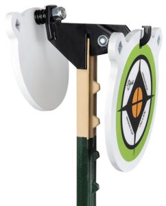 Allen Company EZ-Aim 15634 Fence Topper Gong Hook & Recoil Spring Black/Brown Steel 7"