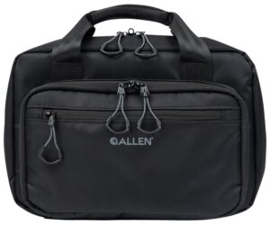 Allen Company 3639 Double Pistol Bag Black Nylon Holds 2 Handguns