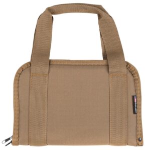 Allen Company 3642 Pistol Tote Flat Dark Earth Endura 11.50" Long Lockable Holds 1 Handgun