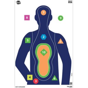 Allen Company Ez Aim 23X35 Paper Tgt Tough Crowd