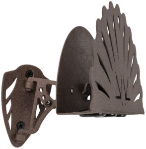 Allen Company 7238 EZ Mount Turkey Fan Display Wall Mount Turkey Brown Steel Includes Mounting Hardware