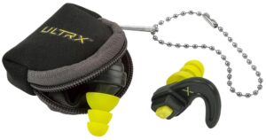 Allen Company 4103 Shift Adjustable Protection Ear Plugs 12-25 dB Gray/Yellow Lightweight