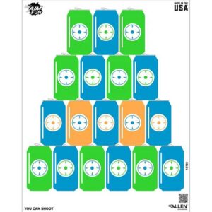 Allen Company Ez Aim 24X19 Paper Tgt Fun You Can 4-Pack Multi