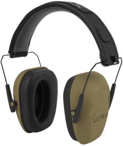 Allen Company 4106 Ultrax Shield 23 dB Flat Dark Earth