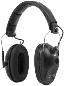 Allen Company 4114 Ultrax Electronic Earmuff 23 dB Black