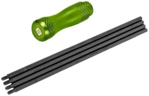 Breakthrough Bct 4-PIECE Cleaning Rod W / Aluminum Handle - 40"TOTAL Length BT-CR40