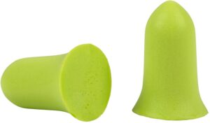 Allen Company 4128 Tapered Foam Ear Plugs 32 dB Lime Green 50 Pair