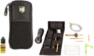 Breakthrough Badge Series - 5.56MM Rod and Pull Through Cleaning Kit with Molle Pouch BT-MPK-223