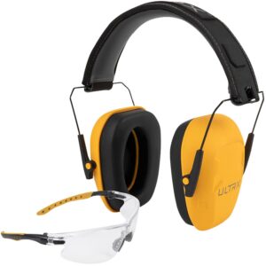 Allen Company 4156 Shield Ear & Eye Protection Combo 23 dB Yellow