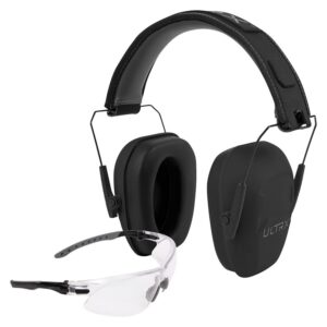 Allen Company 4157 Shield Ear & Eye Protection Combo 23 dB Gray