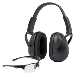Allen Company 4158 Blocker Ear & Eye Protection Combo 23 dB Black