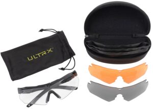 Allen Company 4190 Ultrx Safety Glasses 3 Pack