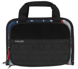Allen Company 1122 Victory Taper Case Double Red/White/Blue Holds 2 Handguns