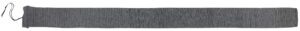 Allen Company 13105 Oversized Gun Sock Black/Heather Gray, Silicone Treatment & Drawstring Closure Fits Guns with Large Scopes Up to 52"