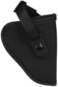 Allen Company 44800 Cortez Size 00 OWB Style Black Polyester, Adjustable Strap & Belt Loop Mount Type Fits 2-3" Barrel Small-Medium DA Revolver