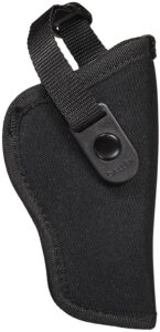 Allen Company 44801 Cortez Size 01 OWB Style Black Polyester, Adjustable Strap & Belt Loop Mount Type Fits 3-4" Barrel Medium Autos Right Hand