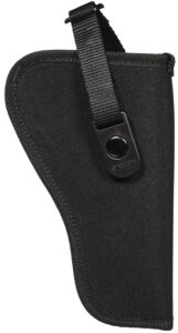 Allen Company 44802 Cortez Size 02 OWB Style Black Polyester, Adjustable Strap & Belt Loop Mount Type Fits 3-4" Barrel Medium-Large DA Revolver