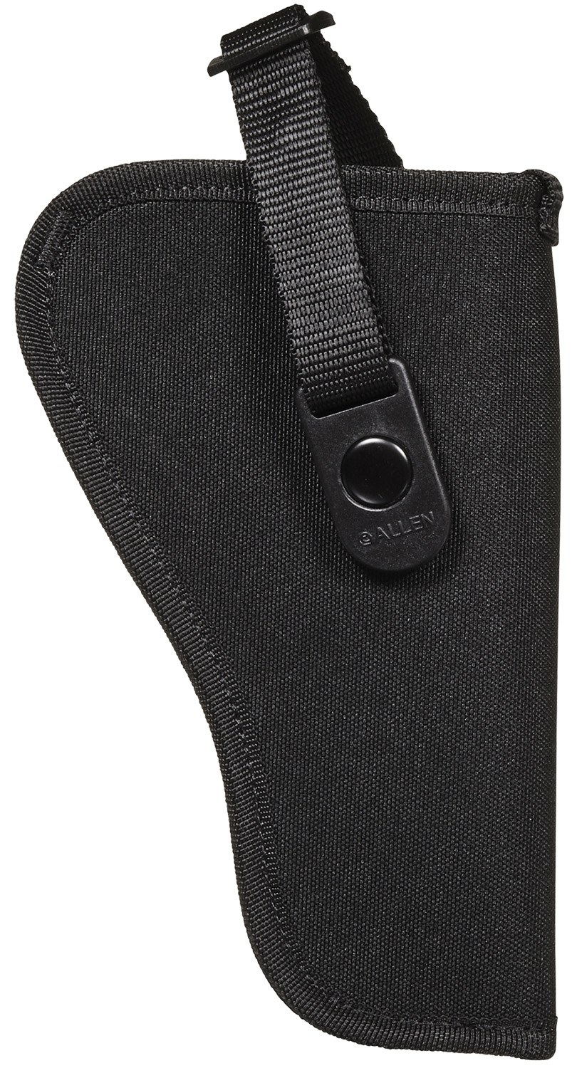 Allen Company 44802 Cortez Size 02 OWB Style Black Polyester, Adjustable Strap & Belt Loop Mount Type Fits 3-4" Barrel Medium-Large DA Revolver