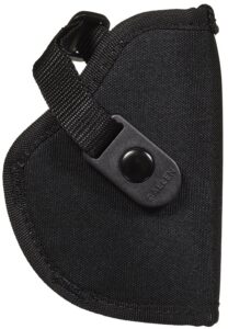 Allen Company 44808 Cortez Size 08 OWB Style Black Polyester, Adjustable Strap & Belt Loop Mount Type Fits Springfield XD-S & Sig P365 XL