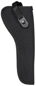 Allen Company 44810 Cortez Size 10 OWB Style Black Polyester, Adjustable Strap & Belt Loop Mount Type Fits 7-8.5" Barrel Medium-Large DA Revolver