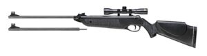 Beeman 1022 Black Club Combo Spring Piston 22 1-Round Shot Black Black Receiver Black Scope 4x32mm